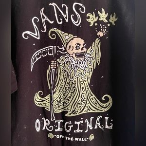 Vans Classic fit “Wizard” tee Size Large